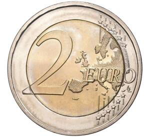 2 евро 2018 года F Германия «100 лет со дня рождения Гельмута Шмидта» — Фото №2