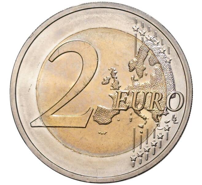 Монета 2 евро 2018 года G Германия «100 лет со дня рождения Гельмута Шмидта» (Артикул: M2-7111) — Фото №2