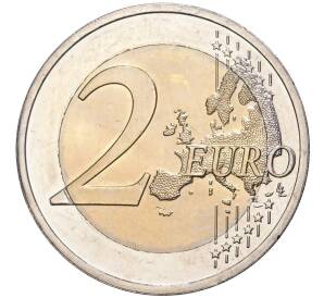 2 евро 2020 года D Германия «Федеральные земли Германии — Бранденбург (Дворец Сан-Суси в Потсдаме)»