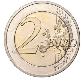 2 евро 2020 года F Германия «Федеральные земли Германии — Бранденбург (Дворец Сан-Суси в Потсдаме)» — Фото №2