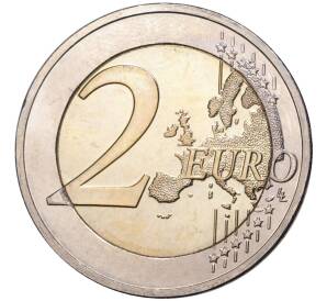 2 евро 2013 года Греция «100 лет присоединения Крита» — Фото №2