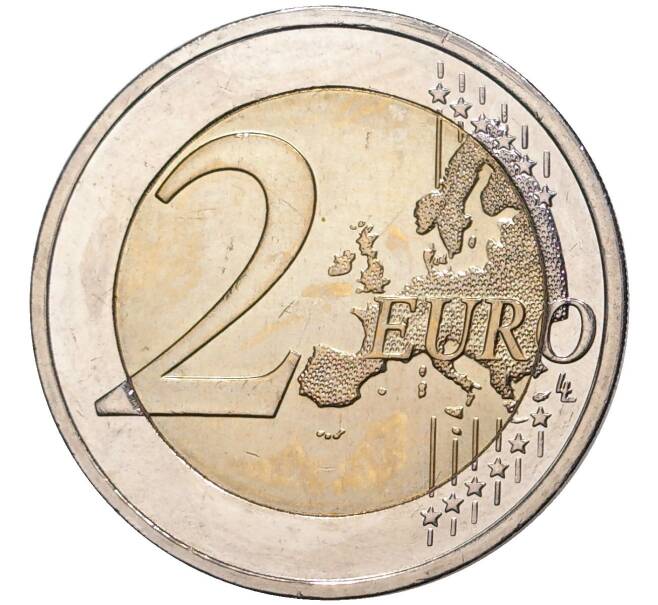 Монета 2 евро 2016 года Греция «120 лет со дня рождения Димитриса Митропулоса» (Артикул M2-4499)