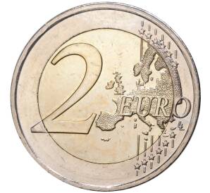 2 евро 2018 года Греция «70 лет cоюзу Додеканеса с Грецией»