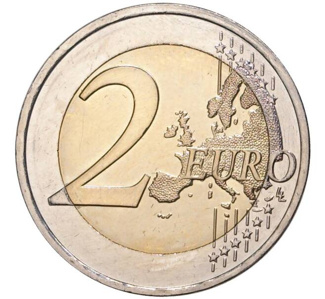 Монета 2 евро 2019 года Греция «150 лет со дня смерти Андреаса Калвоса» (Артикул M2-31435)