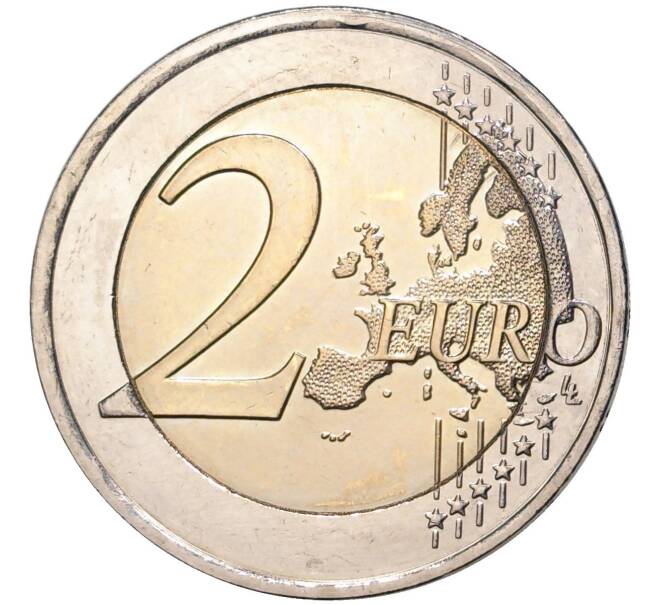 Монета 2 евро 2019 года Греция «100 лет со дня рождения Манолиса Андроникоса» (Артикул M2-31434)
