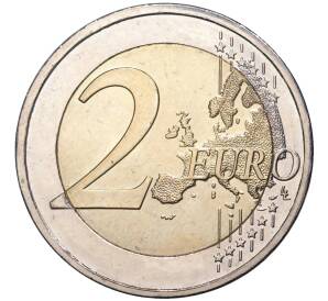 2 евро 2017 года Кипр «Пафос — Культурная столица Европы 2017» — Фото №2