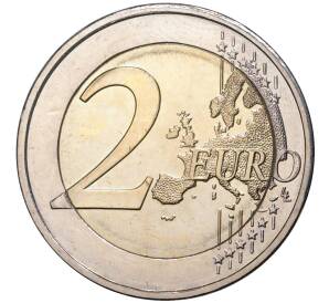 2 евро 2020 года Кипр «30 лет Кипрскому институту неврологии и генетики»