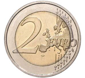 2 евро 2015 года Ирландия «30 лет флагу Европейского союза» — Фото №2