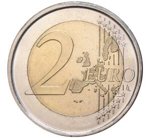 2 евро 2005 года Испания «400 лет изданию романа Дон-Кихот Мигеля Сервантеса» — Фото №2