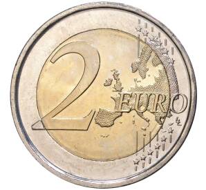 2 евро 2014 года Испания «ЮНЕСКО — Парк Гуэля» — Фото №2