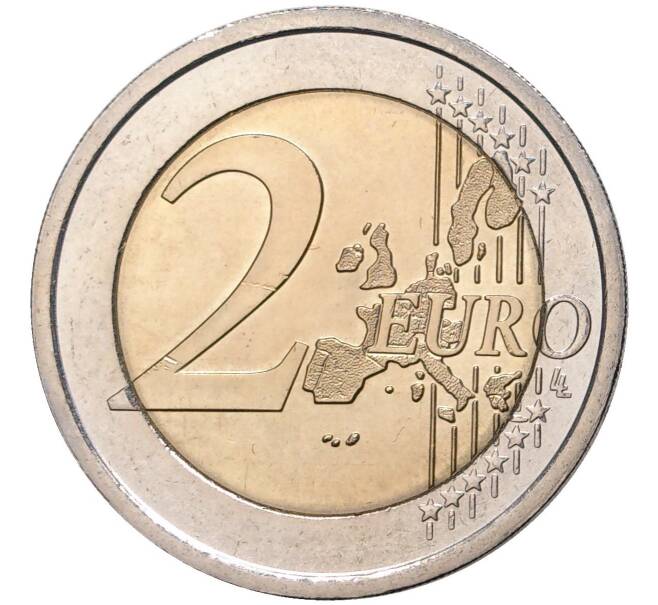 Монета 2 евро 2004 года Италия «50 лет Всемирной Продовольственной программы» (Артикул M2-31078)