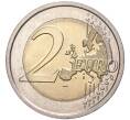 Монета 2 евро 2009 года Италия «10 лет монетарной политики ЕС и введения евро» (Артикул M2-5670)