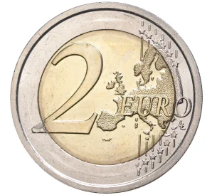 2 евро 2010 года Италия «200 лет со дня рождения Камилло Бенсо ди Кавура»