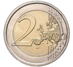 2 евро 2014 года Италия «200 лет со дня основания Карабинеров»