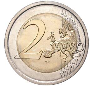 2 евро 2016 года Италия «2200 лет со дня смерти Плавта» — Фото №2
