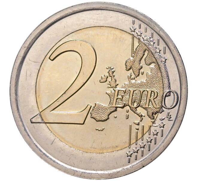 Монета 2 евро 2018 года Италия «70 лет Конституции Итальянской республики» (Артикул M2-8537)