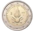 Монета 2 евро 2020 года Италия «Национальный корпус пожарных» (Артикул M2-43942)