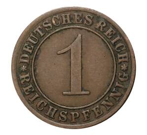 1 рейхспфенниг 1933 года А Германия — Фото №2