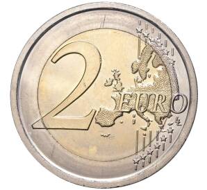 2 евро 2020 года Италия «150 лет со дня рождения Марии Монтессори» — Фото №2