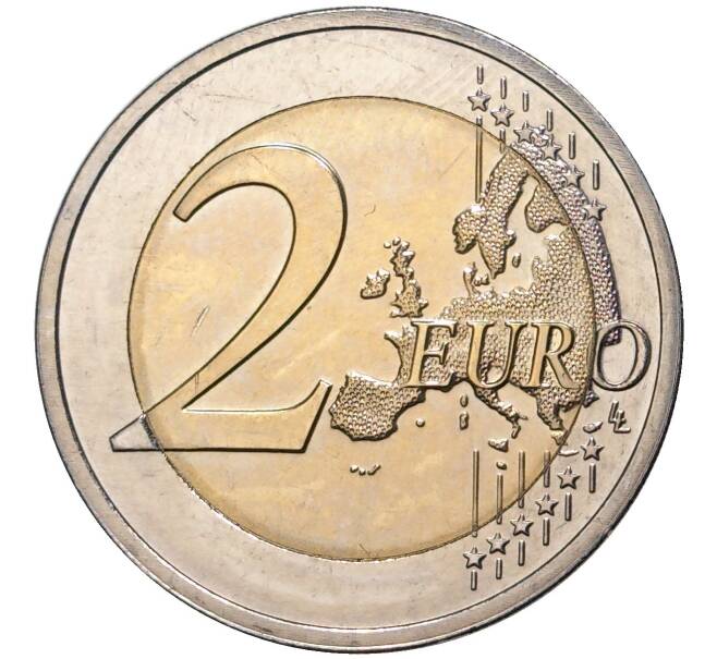 Монета 2 евро 2019 года Латвия «Восходящее солнце» (Артикул M2-33628)