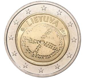 2 евро 2016 года Литва «Балтийская культура» — Фото №1