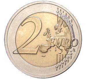 2 евро 2018 года Литва «100 лет государствам Балтики»