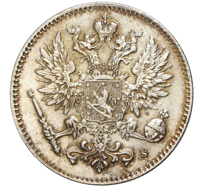 Монета 50 пенни 1915 года Русская Финляндия (Артикул K11-0786)