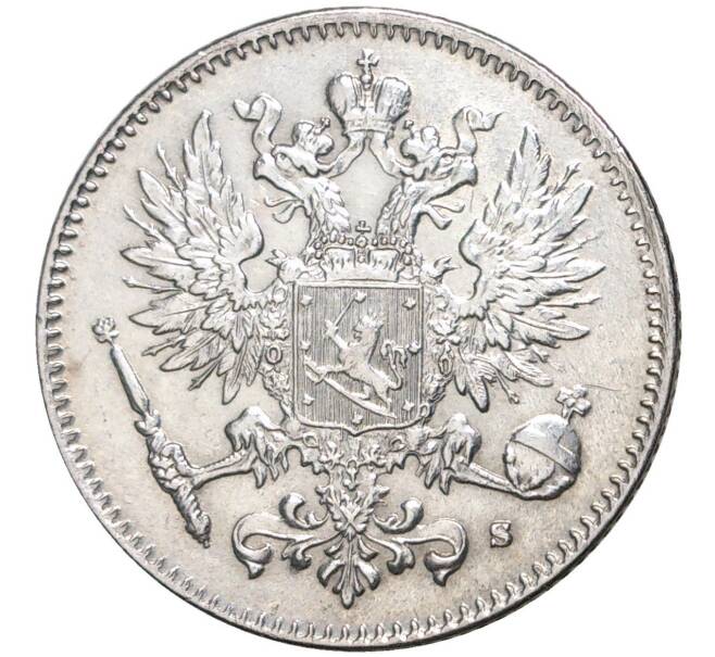 Монета 50 пенни 1916 года Русская Финляндия (Артикул K11-0787)