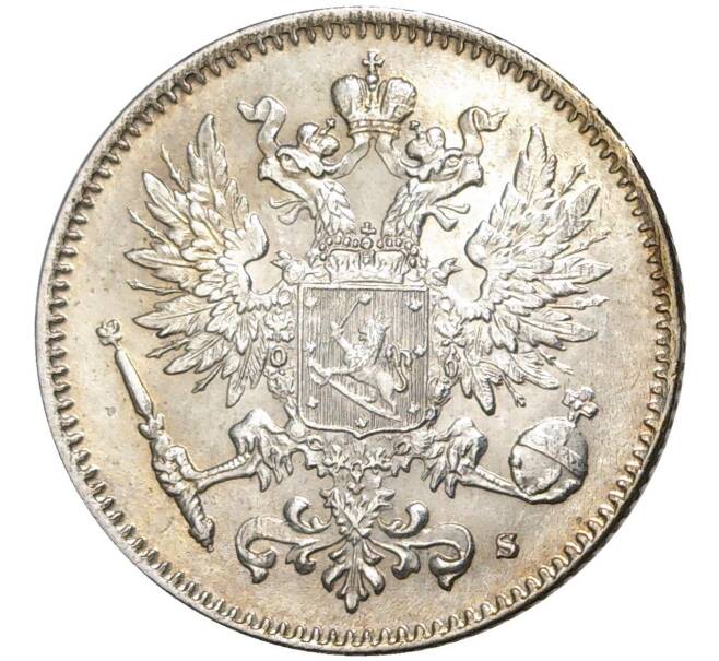 Монета 50 пенни 1916 года Русская Финляндия (Артикул K11-0788)