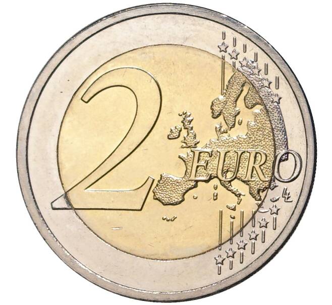 Монета 2 евро 2012 года Люксембург «Свадьба Великого герцога Гийома и бельгийской графини Стефании де Ланнуа» (Артикул M2-32890)