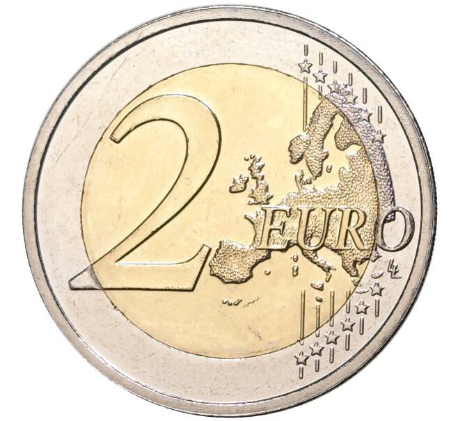 Монета 2 евро 2012 года Люксембург «10 лет евро наличными» (Артикул M2-32887)