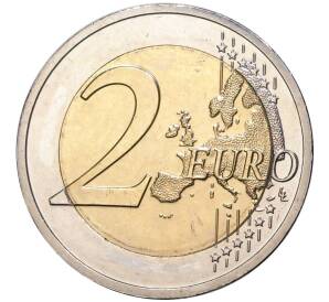 2 евро 2014 года Люксембург «50 лет взошествия на престол Великого Герцога Жана»
