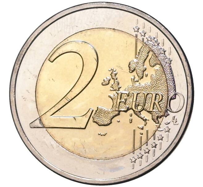 Монета 2 евро 2015 года Люксембург «15-летие вступления на престол Великого Герцога Анри» (Артикул M2-0093)