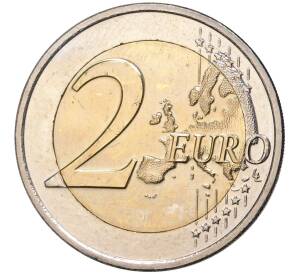 2 евро 2018 года Люксембург «150 лет Конституции Люксембурга»