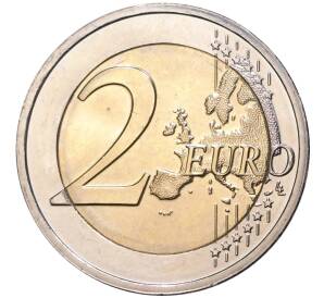 2 евро 2019 года Люксембург «100 лет всеобщему избирательному праву в Люксембурге»