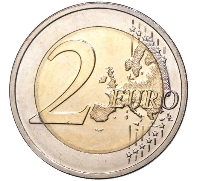 Монета 2 евро 2020 года Люксембург «Рождение наследного Великого Герцога Чарльза» (Выпуклый чекан) (Артикул M2-47086)