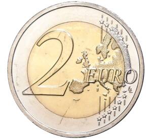 2 евро 2015 года Мальта «Конституция Мальты — Республика 1974 года»