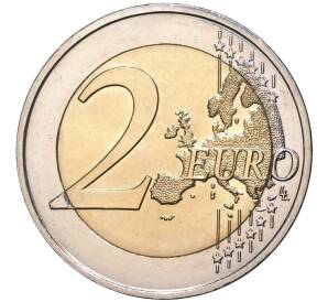 2 евро 2017 года Мальта «Мир»