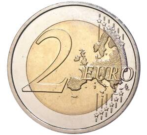 2 евро 2013 года Португалия «250 лет башне Клеригуш» — Фото №2