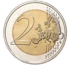 2 евро 2017 года Словения «10 лет введению евро в Словении»