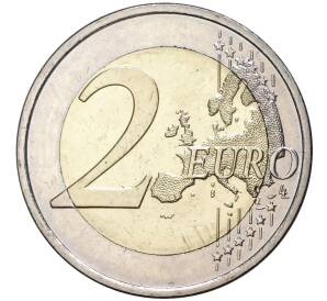 2 евро 2012 года Финляндия «10 лет евро наличными» — Фото №2