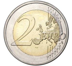 2 евро 2016 года Финляндия «100 лет со дня рождения Георга Хенрика фон Вригта»
