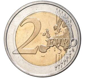 2 евро 2011 года Финляндия «200 лет банку Финляндии»
