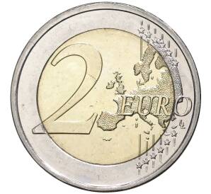 2 евро 2016 года Финляндия «90 лет со дня смерти Эйно Лейно» — Фото №2