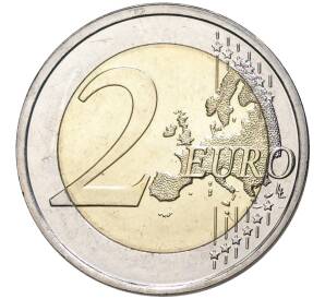 2 евро 2015 года Финляндия «150 лет со дня рождения Аксели Галлен-Каллела»