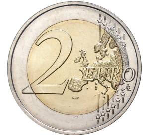 2 евро 2015 года Франция «30 лет флагу Европейского союза»