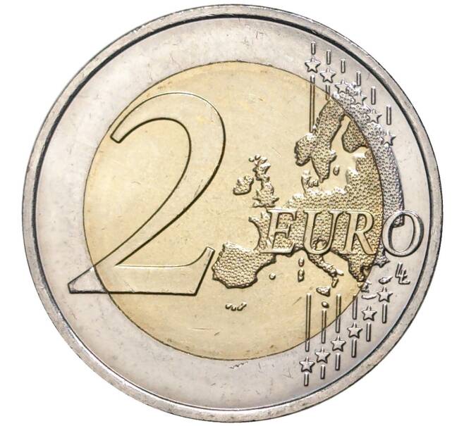 Монета 2 евро 2015 года Франция «30 лет флагу Европейского союза» (Артикул M2-0840)