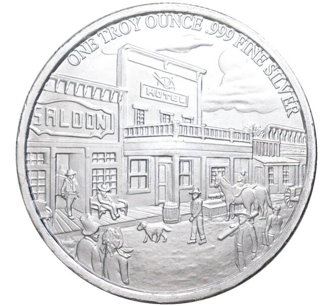 Монета 1 унция 2021 года США «Шериф» (Артикул M2-53344)
