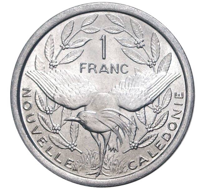 Монета 1 франк 1971 года Новая Каледония (Артикул K27-5486)