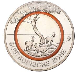 5 евро 2018 года D Германия «Субтропическая зона» — Фото №1